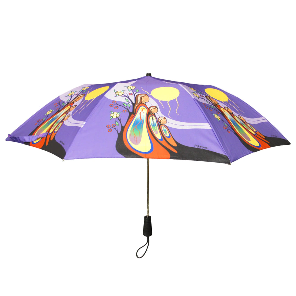 Emily Kewageshig Gifts from Creator Artist Collapsible Umbrella