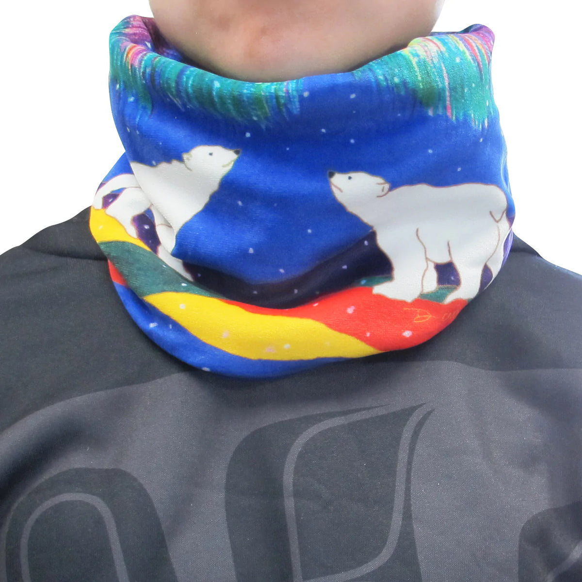 Dawn Oman Sky Watchers Microfleece Neckwarmer – Indigenous Gifts