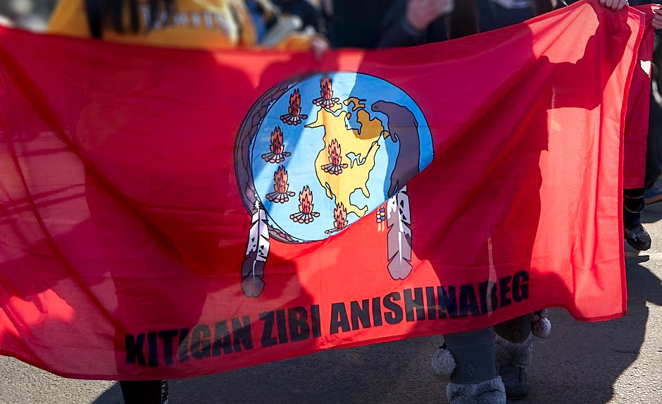 Kitigan Zibi Anishinabeg Flag