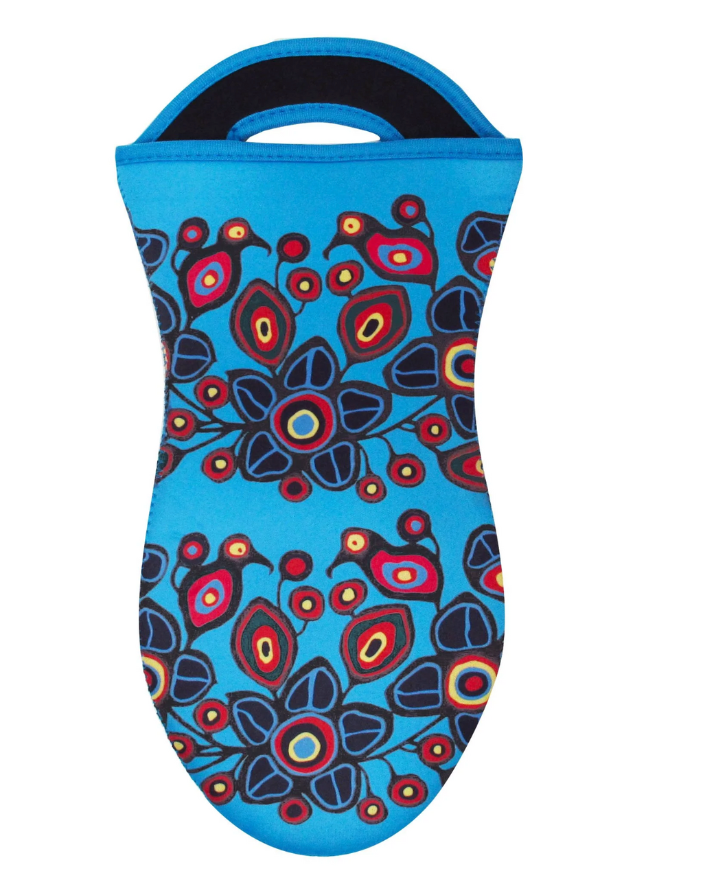 Norval Morrisseau Flowers and Birds Oven Mitt