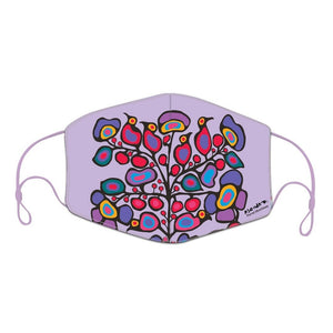 CHILDREN'S Norval Morrisseau Woodland Floral Reusable Face Mask