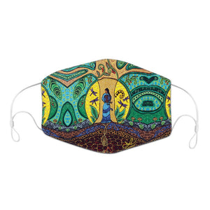 Leah Dorion Strong Earth Woman Reusable Adult Face Mask