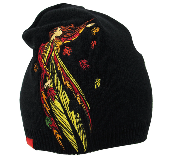Maxine Noel 'Leaf Dancer' Embroidered Knitted Hat – Indigenous Gifts